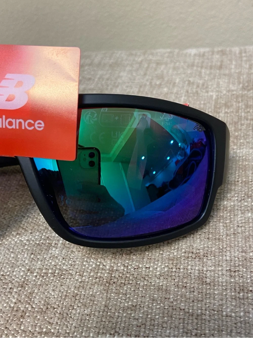 New Balance Mirrored Sunglasses Polarized NWT